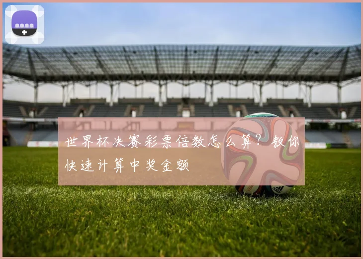 世界杯决赛彩票倍数怎么算?教你快速计算中奖金额