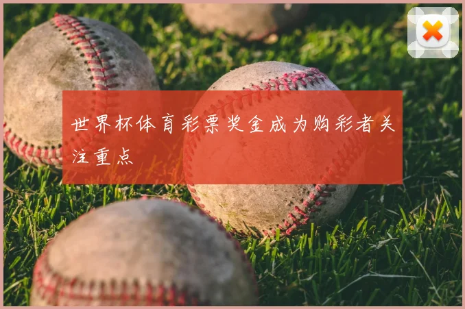 世界杯体育彩票奖金成为购彩者关注重点